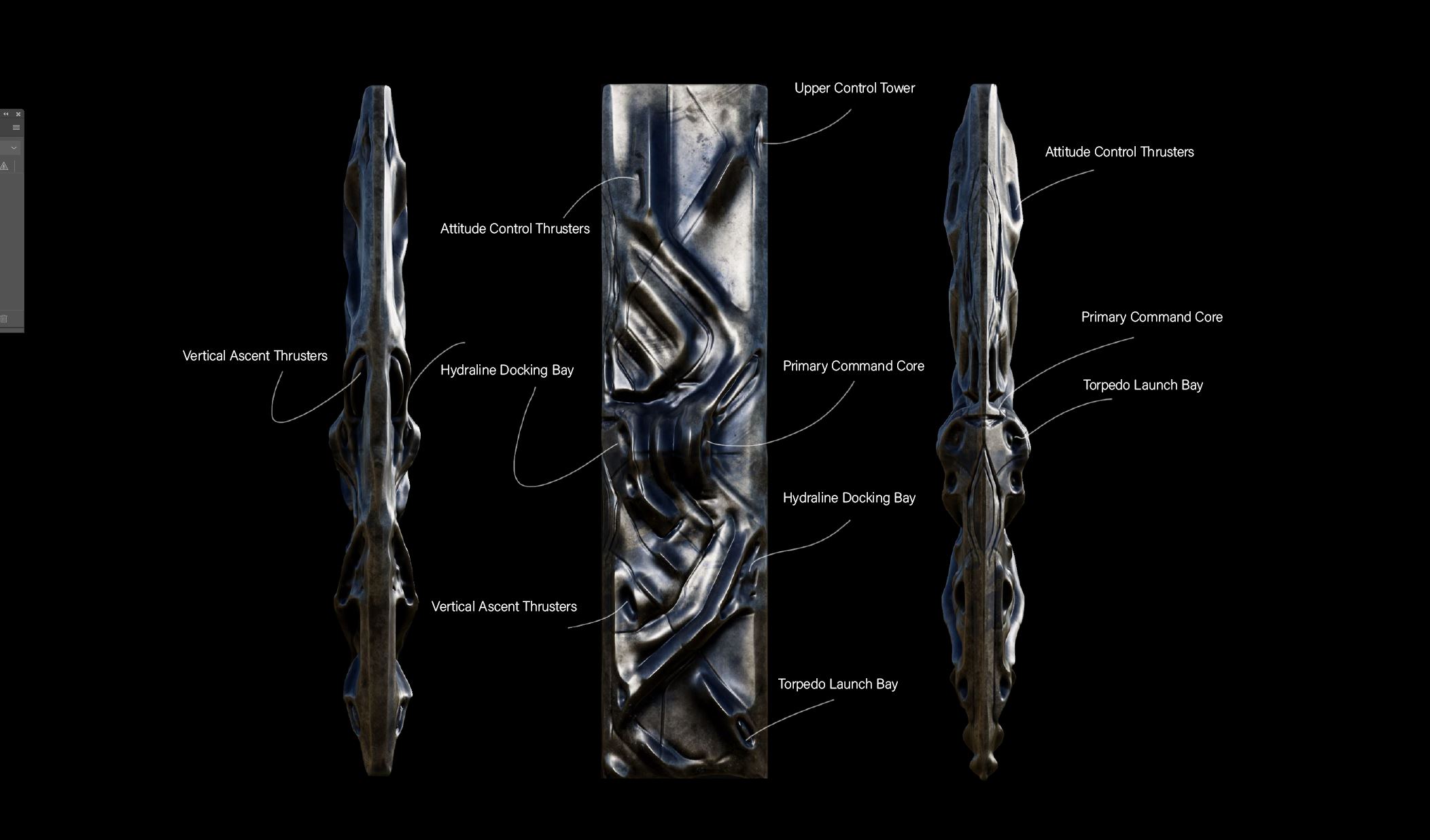 The Abyssal Carrier clean diagram