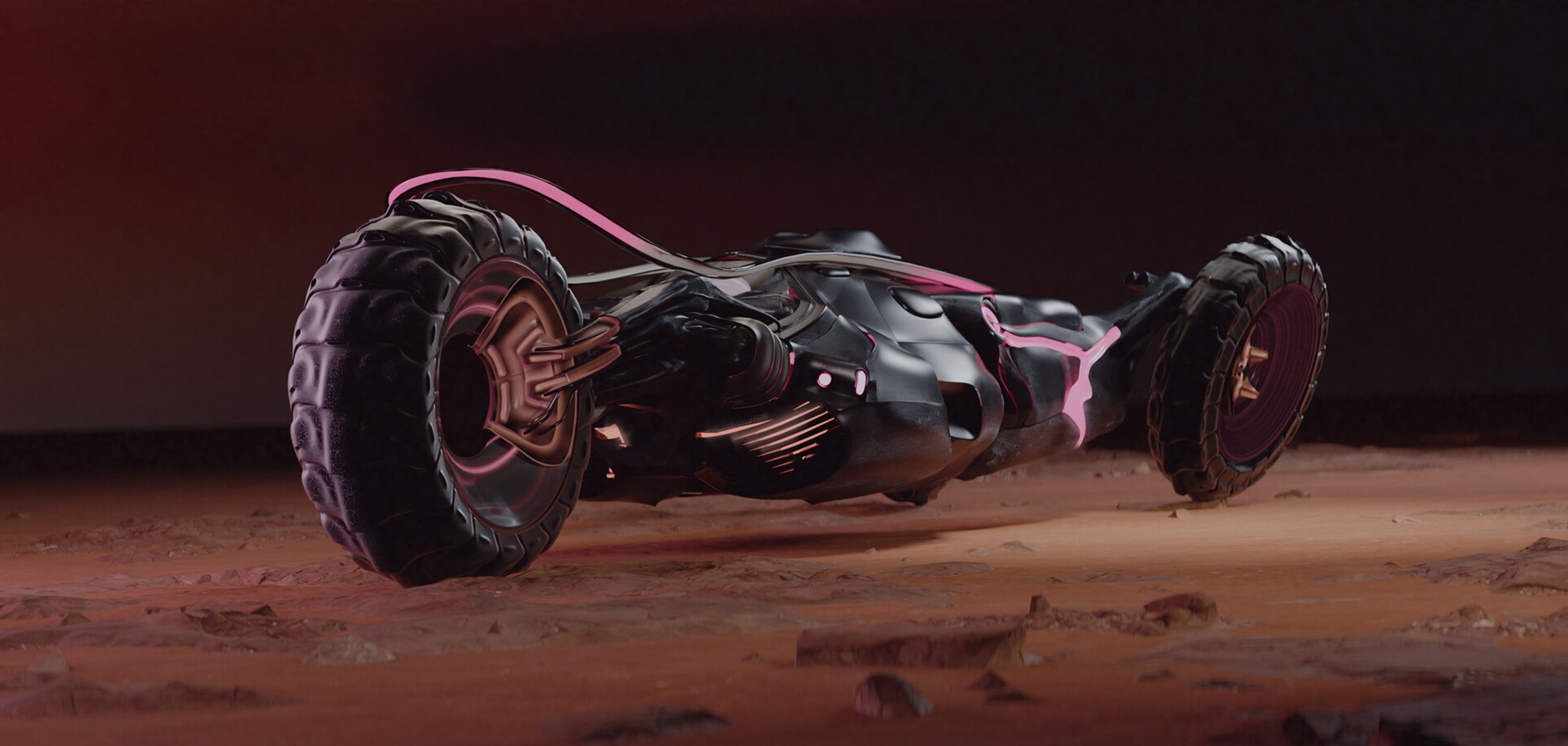 Desert Runner low-angle pass
