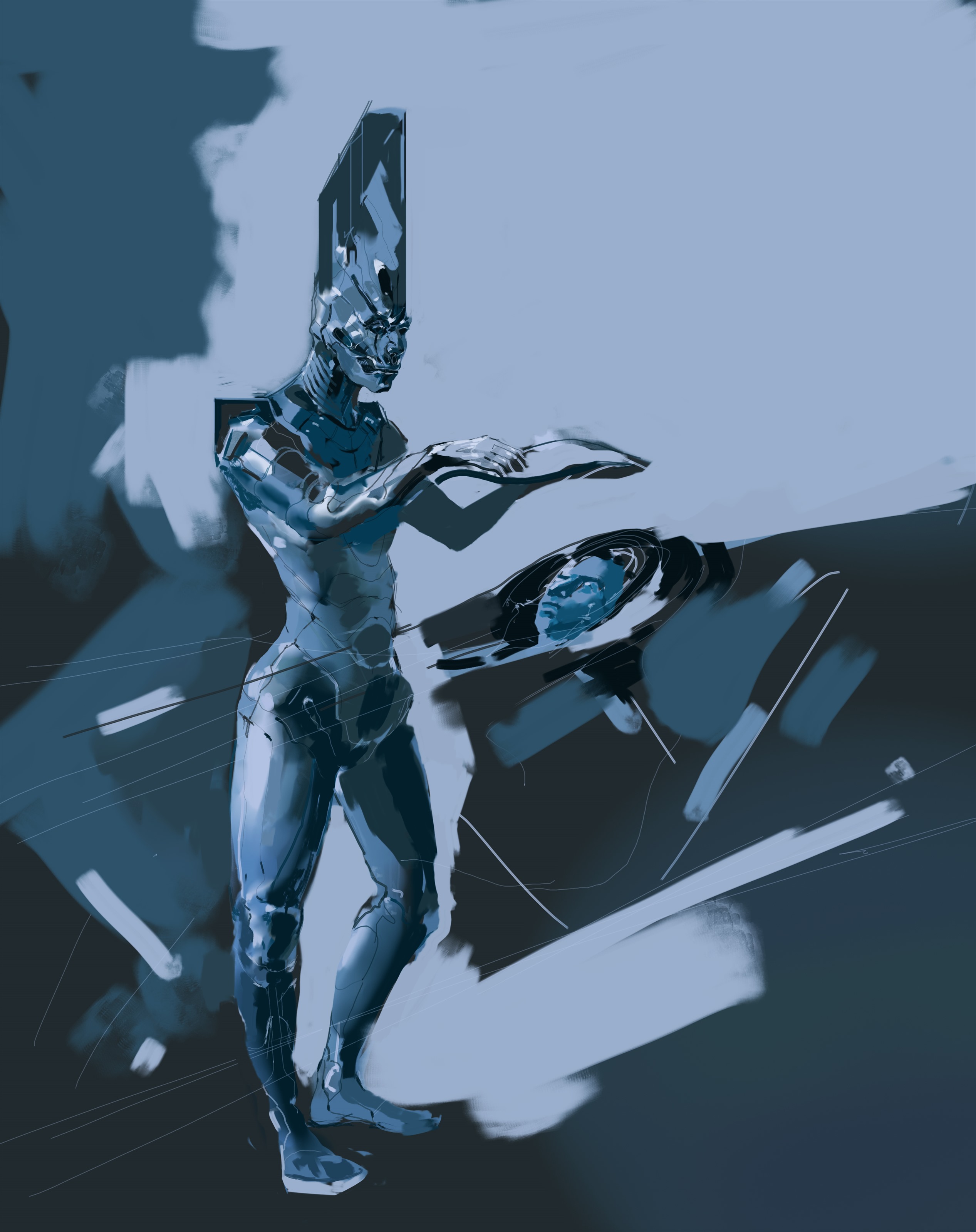 Early visual narrative sketch