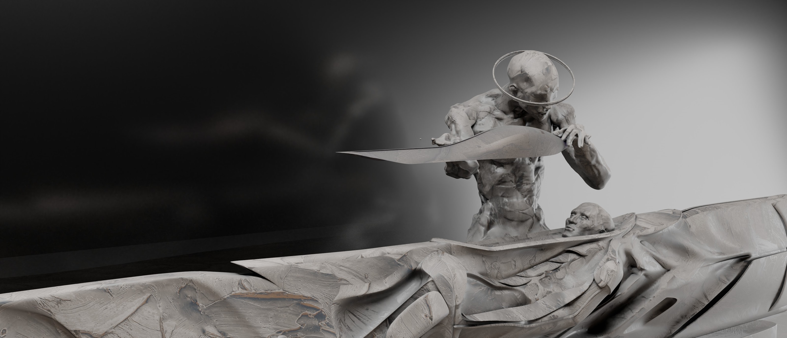 Sculpture study render 18